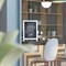 Flash Furniture Rustic Blue Magnetic Table/Hanging Chalkboards, 10PK 10-HFKHD-GDIS-CRE8-422315-GG - alternate 4